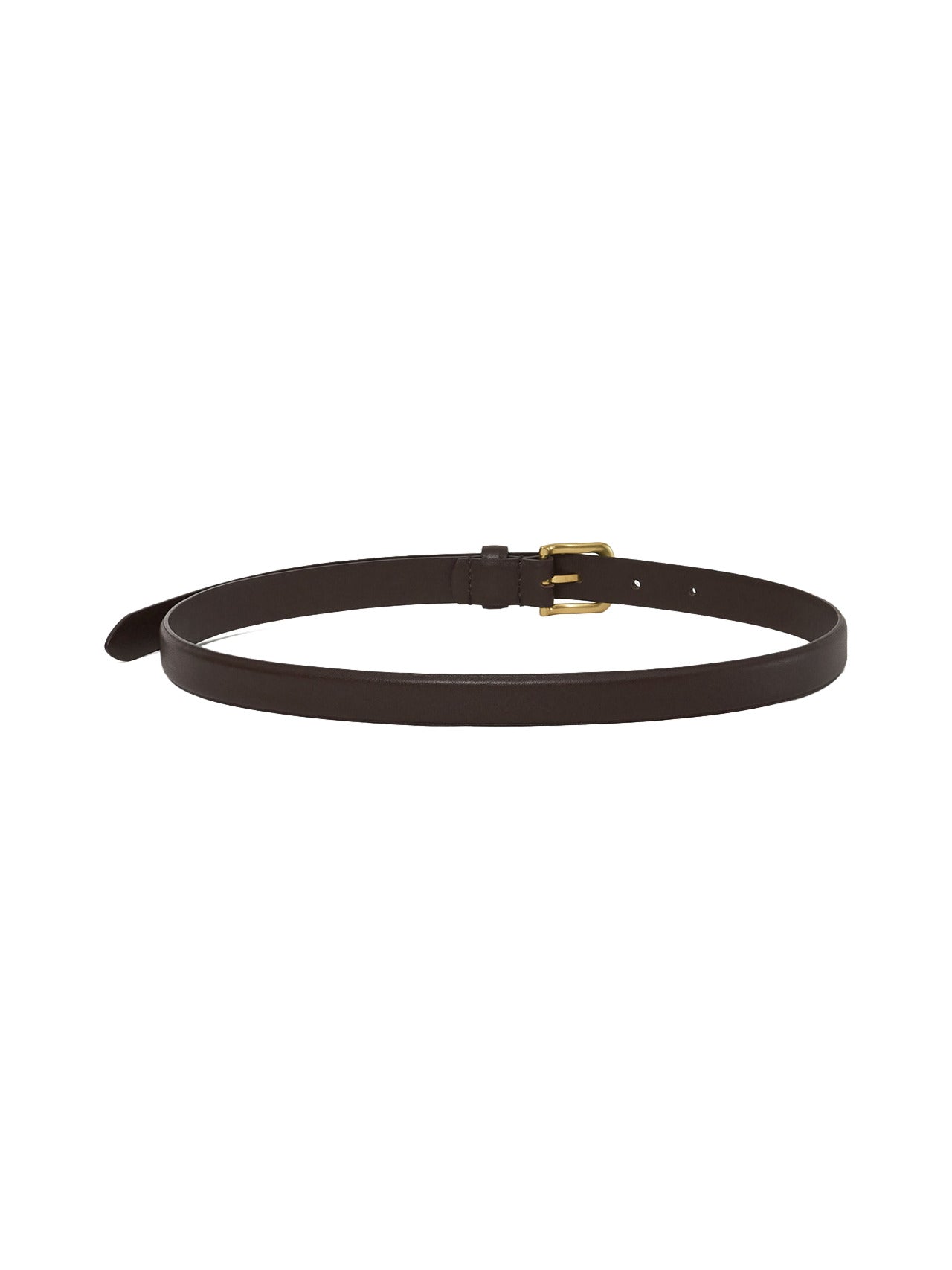 CLASSIC LEATHER BELT organ brown