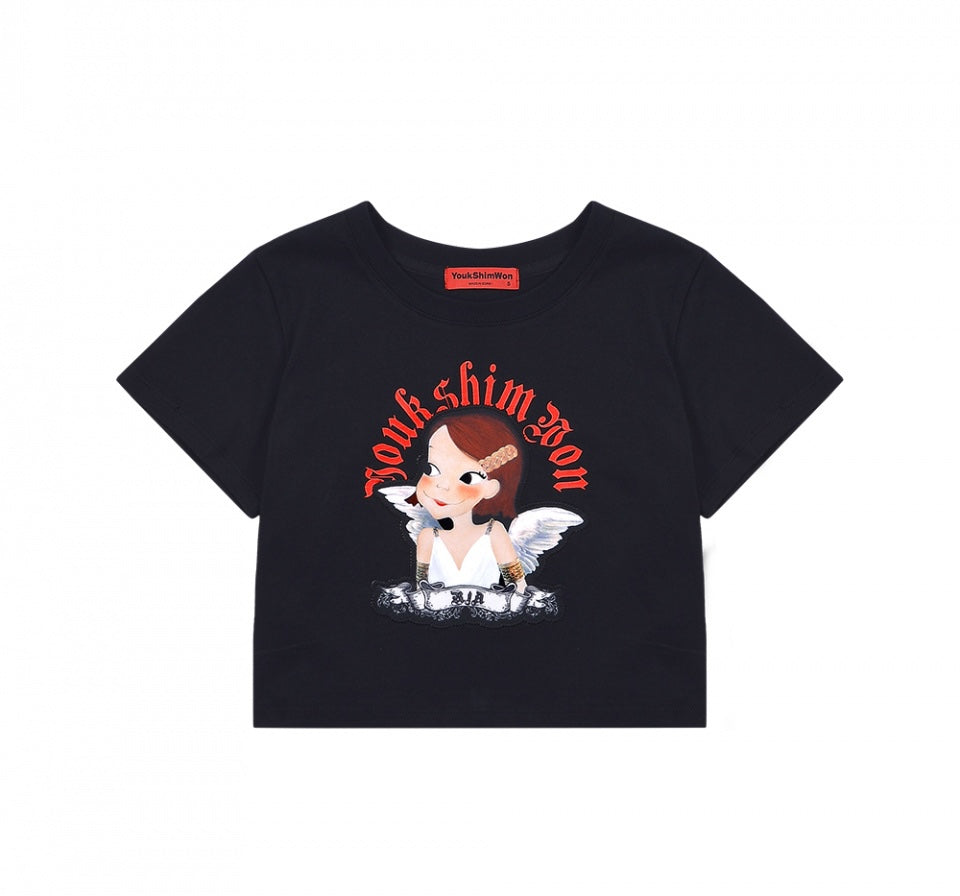 Angel Crop T-Shirt Ria