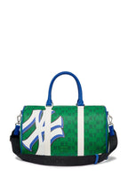 Monotive Coated Canvas M-Boston Bag NEW YORK YANKEES green