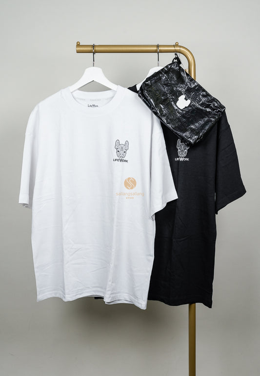 [DEFECT SALE 67] 2 PACK Overfit T-Shirt S