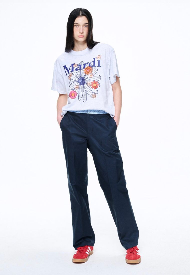 Tshirt FlowerMardi Blossom Heather Navy