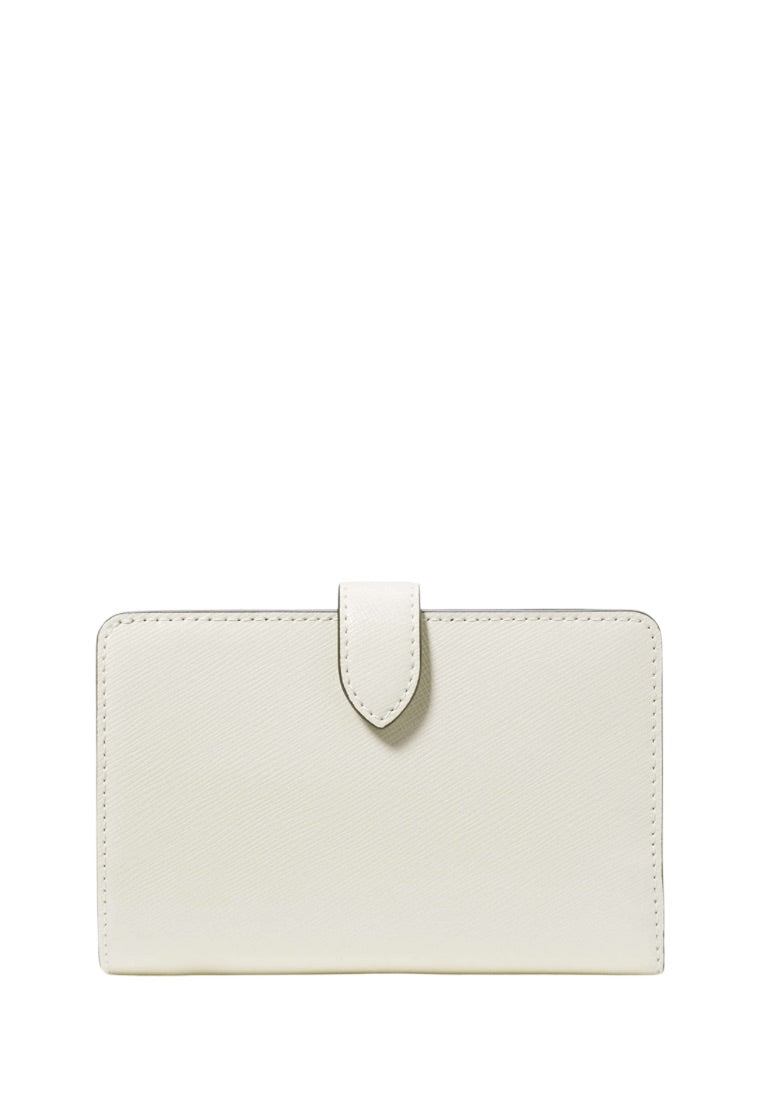 Madison Medium Compact Bifold Wallet Meringue