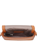 Mini Leather Crossbody Smoked Almond
