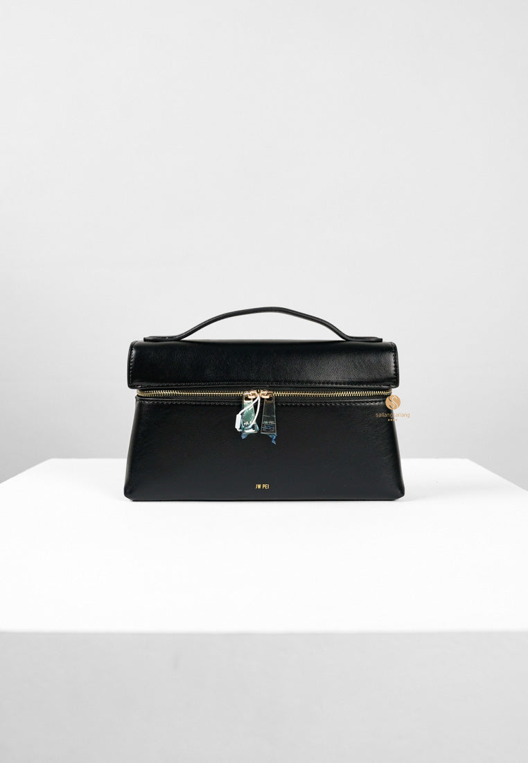[DEFECT SALE 332] Thea Top Handle Bag - Black