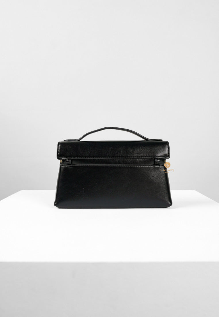 [DEFECT SALE 332] Thea Top Handle Bag - Black