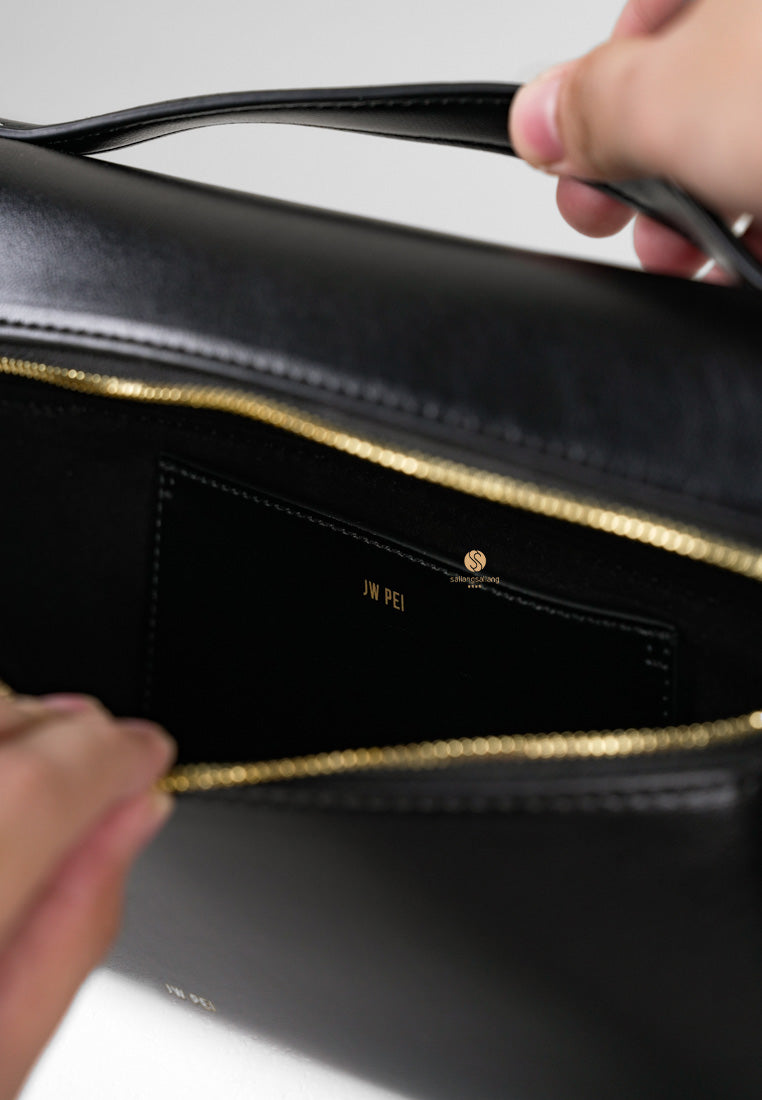 [DEFECT SALE 332] Thea Top Handle Bag - Black