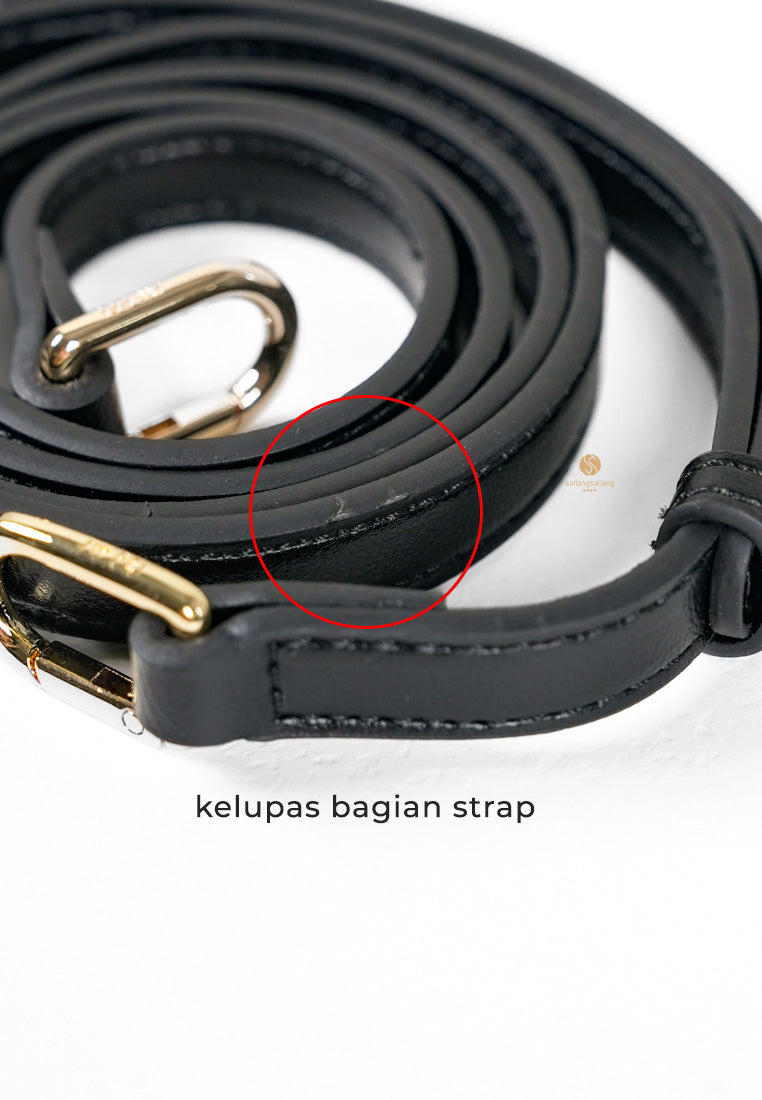 [DEFECT SALE 332] Thea Top Handle Bag - Black