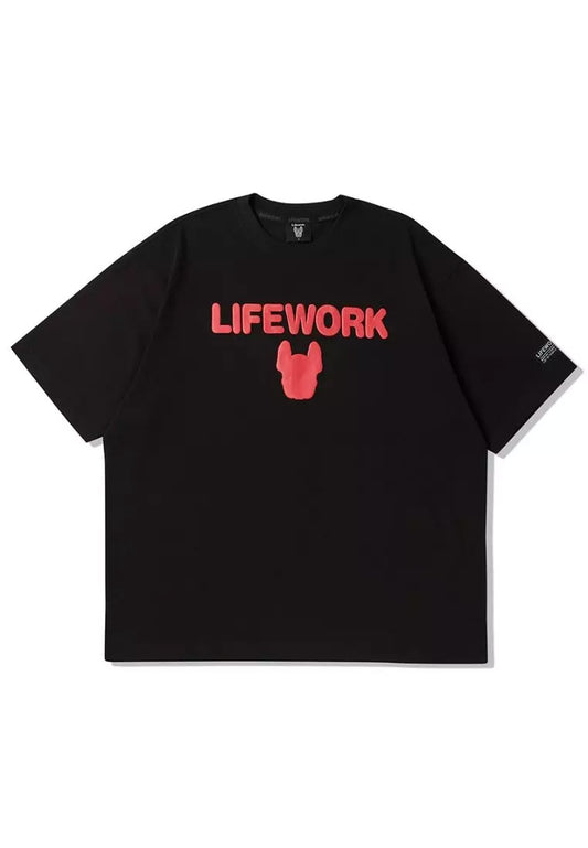 [DEFECT SALE 345] Fire Radog T-Shirt Black size M