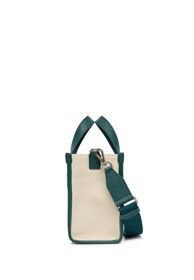 Varsity Basic Canvas S-Tote Bag LA DODGERS cream
