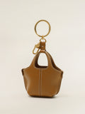 Panier Keyring / Tan Brown
