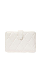Carey Medium Compact Bifold Wallet Parchment