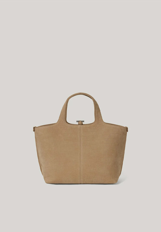 [DEFECT SALE 403] PANIER TOTE BAG nubuck pattern sand