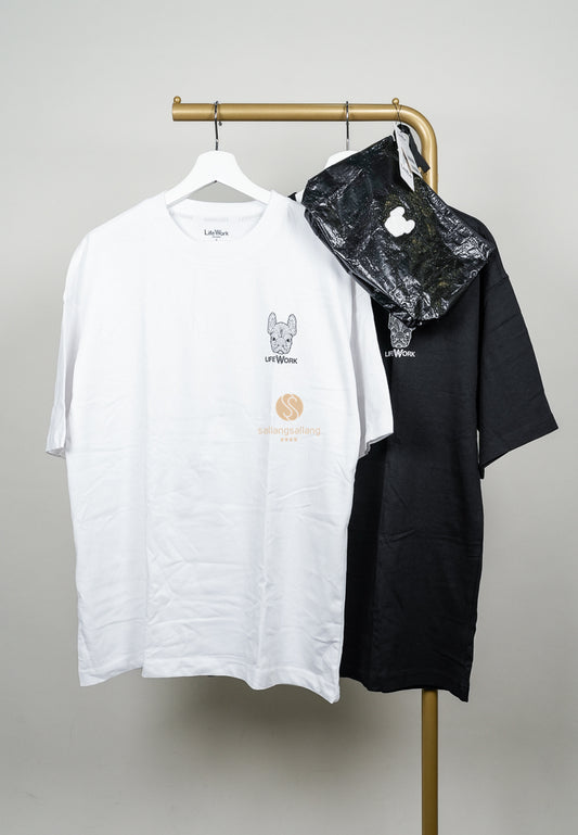 [DEFECT SALE 70] 2 PACK Overfit T-Shirt S