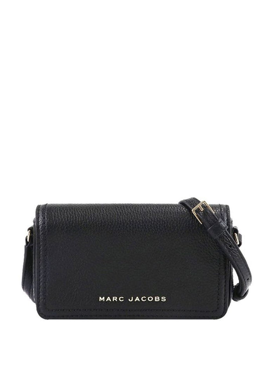 Mini Leather Crossbody Black