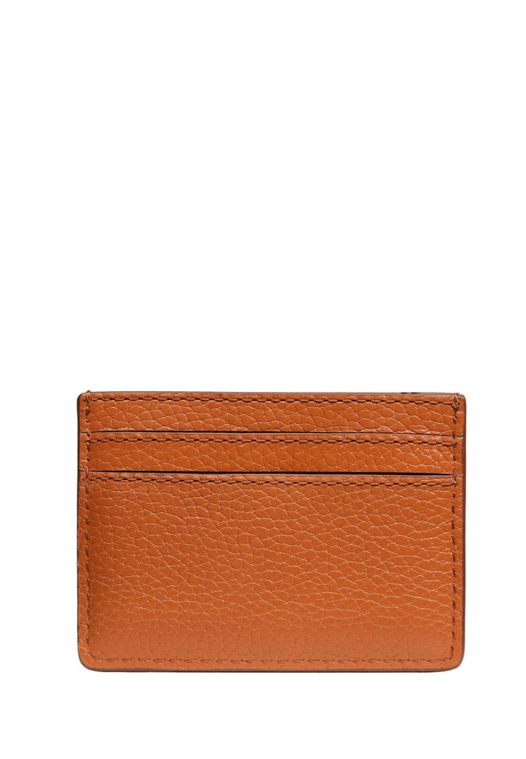 Leather Card Case Smoked Almond
