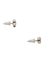 Double Bow Studs Imitation Rhodium