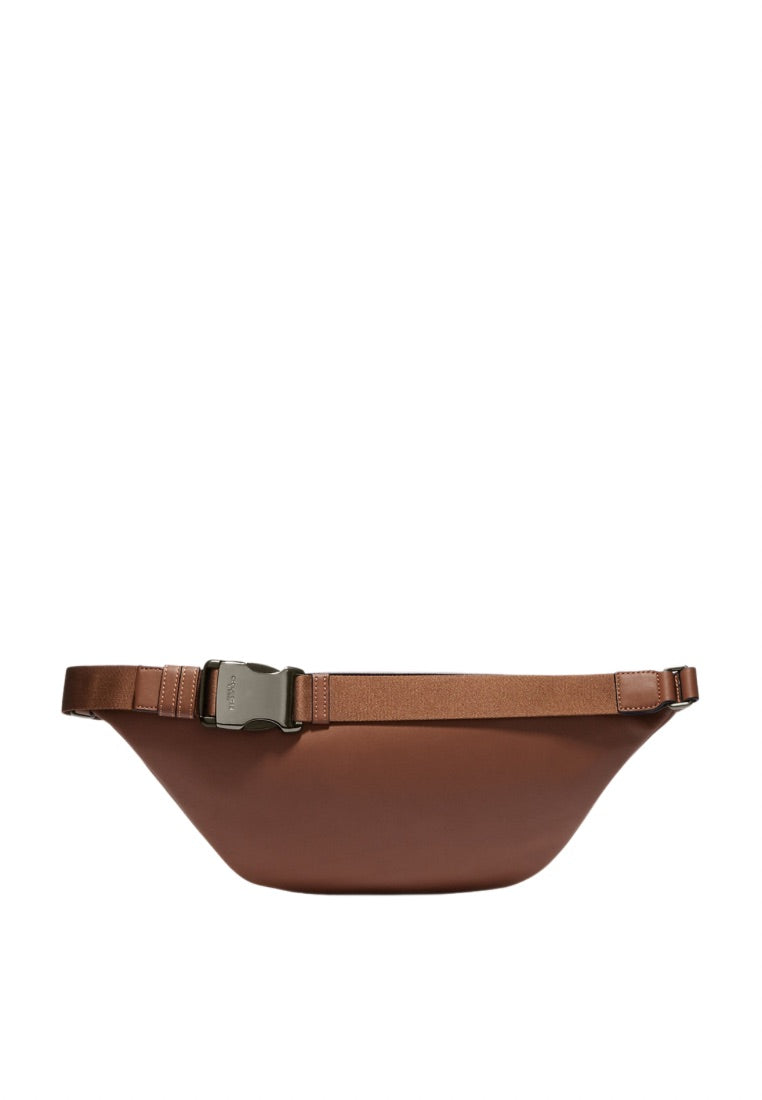 Warren Belt Bag In Signature Canvas With Trompe L'oeil Print Khaki Multi
