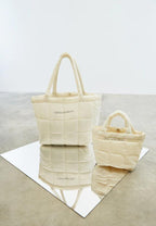 Small Puffer Bag Cream