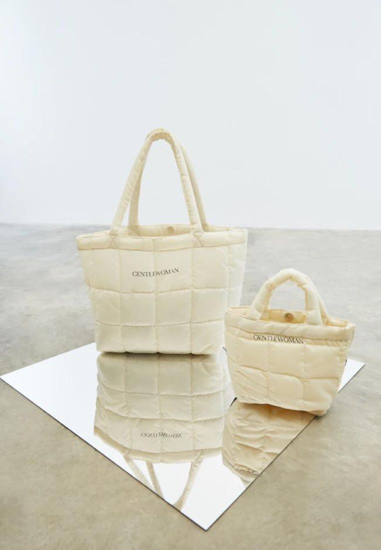 Small Puffer Bag Cream