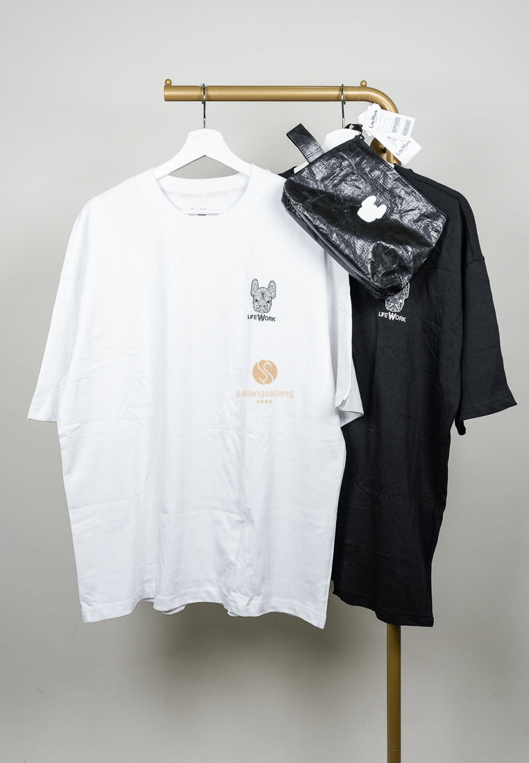 [DEFECT SALE 73] 2 PACK Overfit T-Shirt L