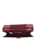 Turnlock Crossbody Bag Syrah