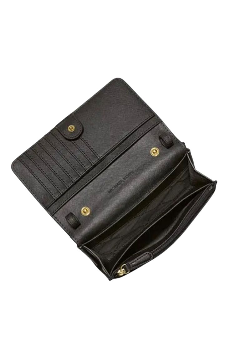 Jet Set Travel Multifunction Phone Crossbody Bag Black
