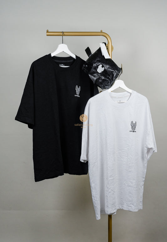 [DEFECT SALE 74] 2 PACK Overfit T-Shirt L