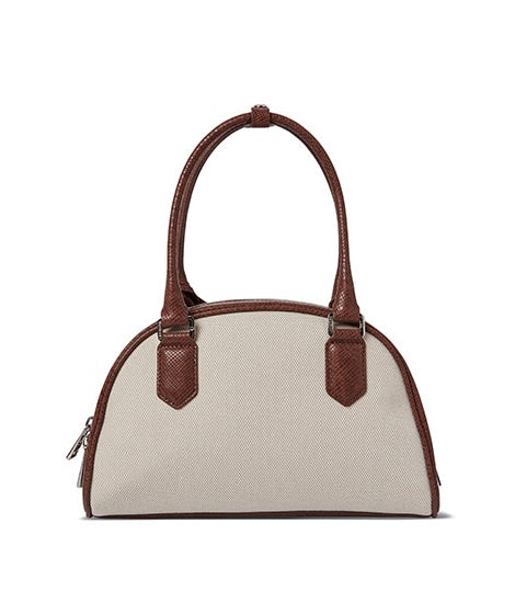 Radog Love Charm Oxford Tote Bag Brown