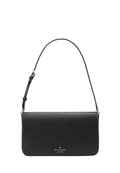 Staci Flap Shoulder Bag Black