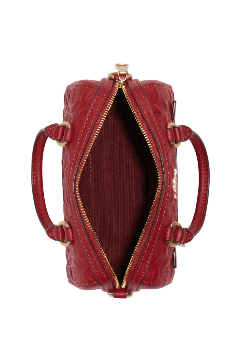 Mini Rowan Crossbody In Signature Leather 1941 Red