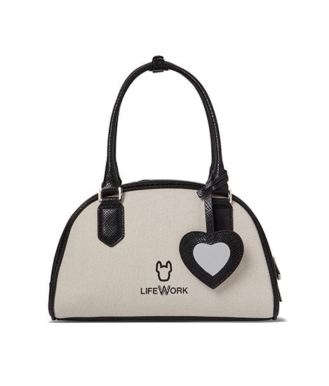 Radog Love Charm Oxford Tote Bag Black