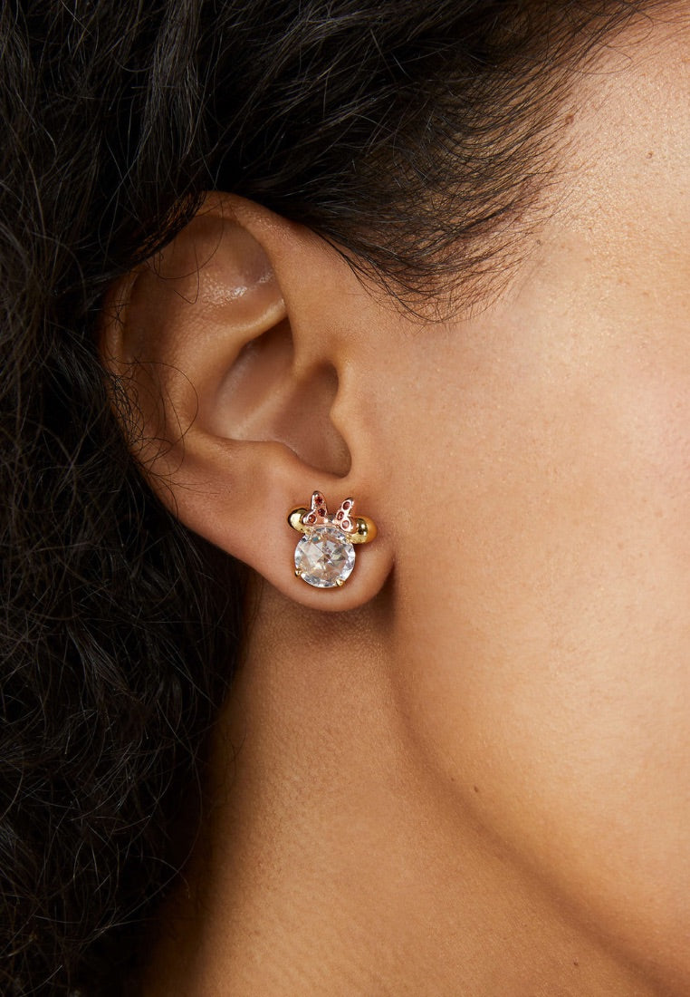 Disney X Kate Spade New York Minnie Studs Clear Multi