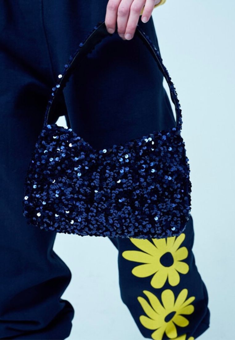 PANINI Spangle Navy