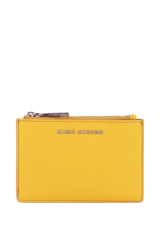Flat Compact Wallet Yellow