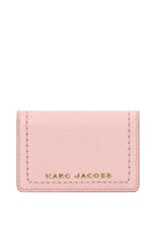 Groove Leather Business Card Case Peach Whip
