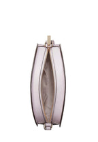 Perry Leather Dome Crossbody Pale Amethyst
