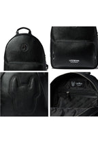 Modern Eco Leather Backpack Black