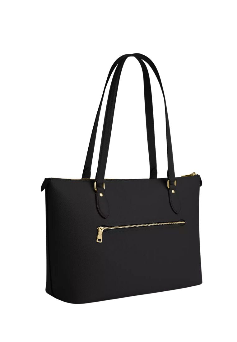 Gallery Tote Bag Gold Black