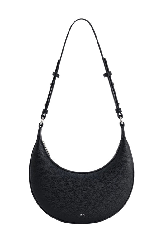 Carly Medium Shoulder Bag - Black