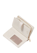 Carey Medium Compact Bifold Wallet Parchment