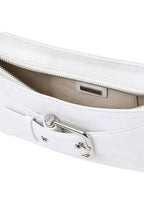 Belted Brocle - Marble White