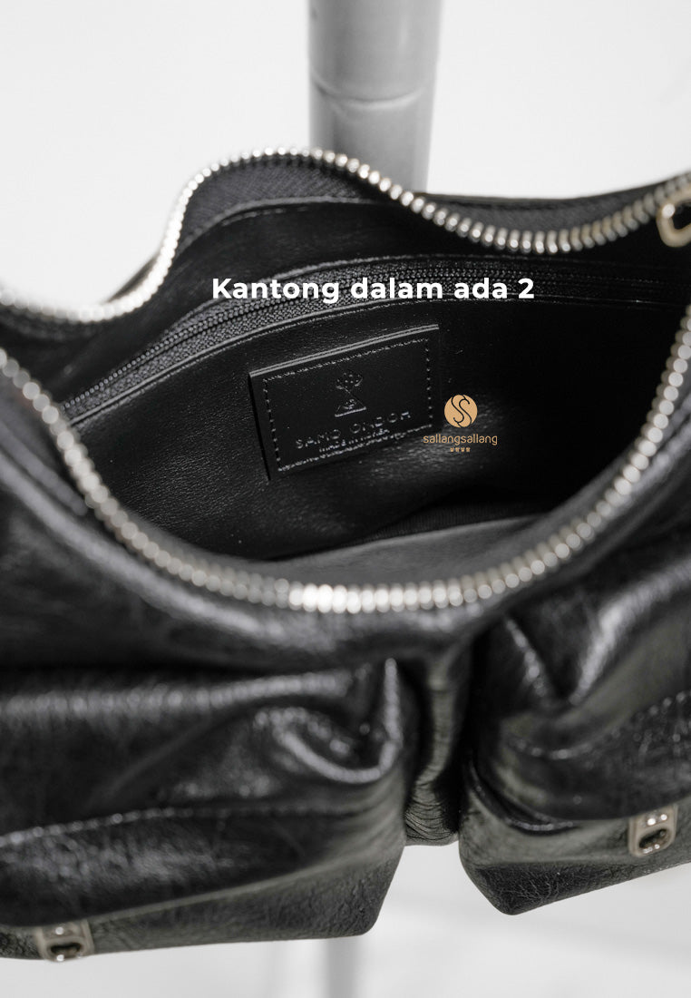 [DEFECT SALE 288] Pocket Mug Bag M Savage Black