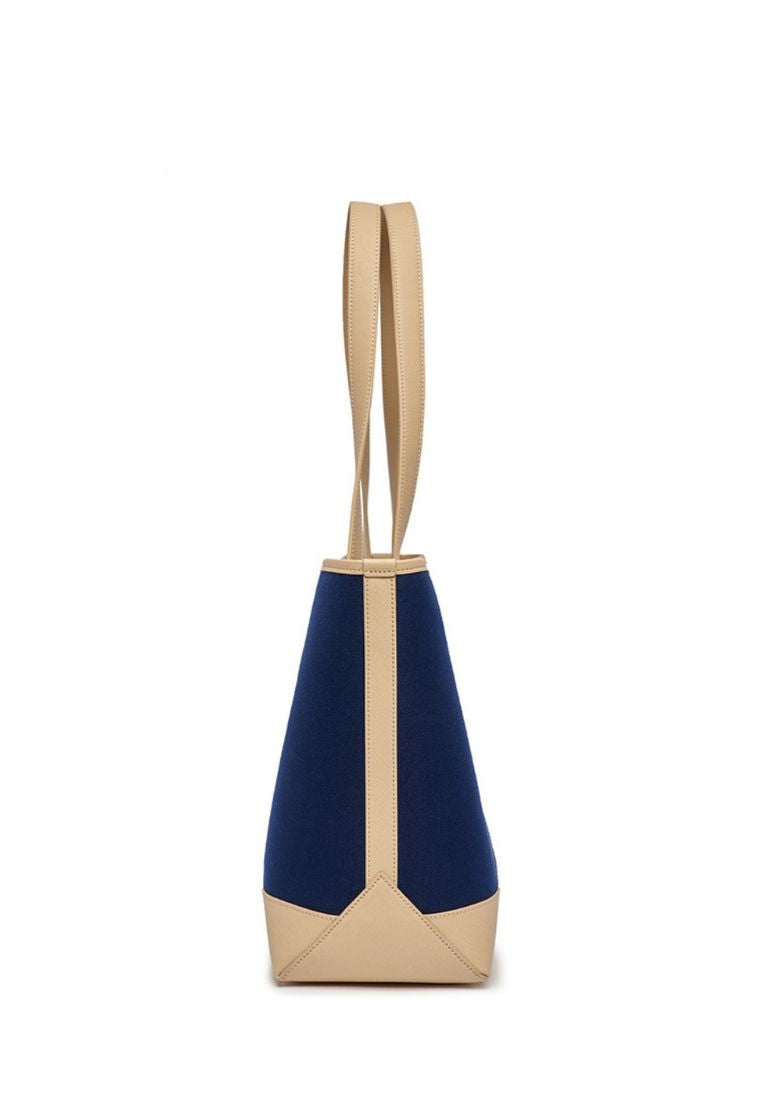 Varsity Basic Canvas L-Tote Bag LA DODGERS navy