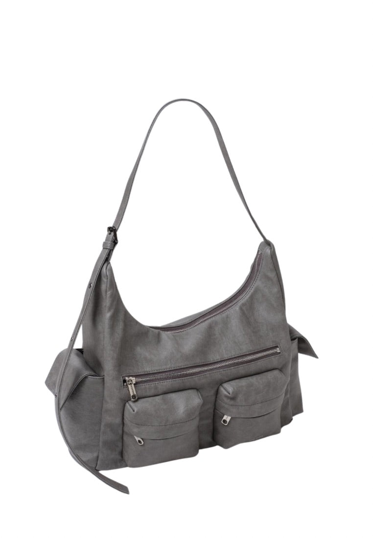 Pocket Mug Bag L Brushed Gray