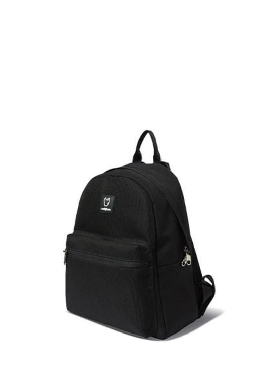 Square Pocket Mini Backpack Black
