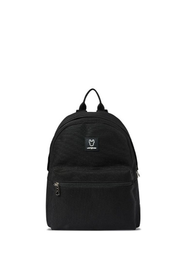 Square Pocket Mini Backpack Black