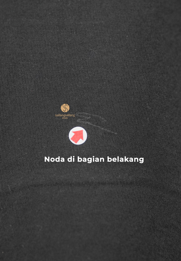 [DEFECT SALE 289] BASIC SHORT SLEEEVE TSHIRT 2 BLACK size 1
