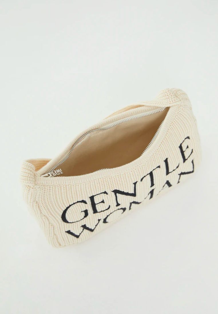 Preppy Knit Shoulder Bag