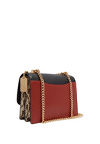 Klare Crossbody In Signature Canvas With Rivets Khaki Multi