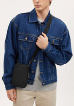 Aden Crossbody In Signature Canvas Gunmetal Black